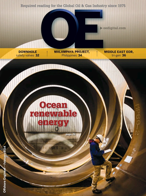 Offshore Engineer Magazine Cover Feb 2014 -