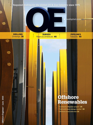 Offshore Engineer Magazine Cover Jun 2015 -