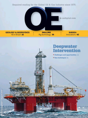 Offshore Engineer Magazine Cover Aug 2015 -
