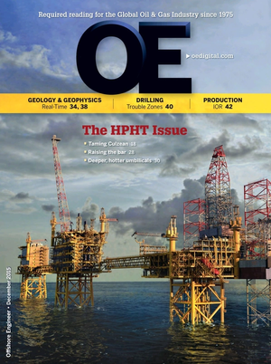 Offshore Engineer Magazine Cover Dec 2015 -