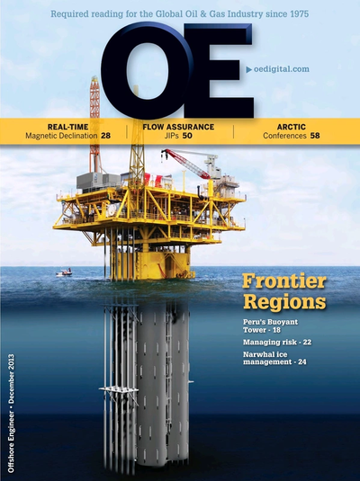 Cover of Dec/Jan 2013 issue of Offshore Engineer Magazine