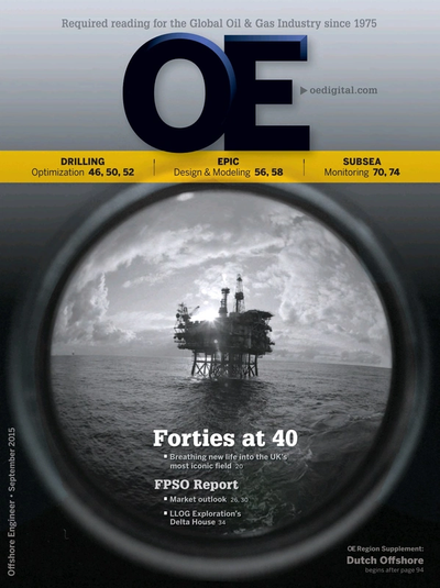 Cover of Sep/Oct 2015 issue of Offshore Engineer Magazine