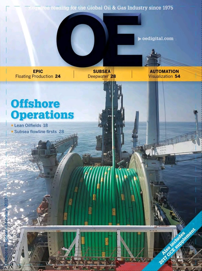 Cover of Feb/Mar 2017 issue of Offshore Engineer Magazine
