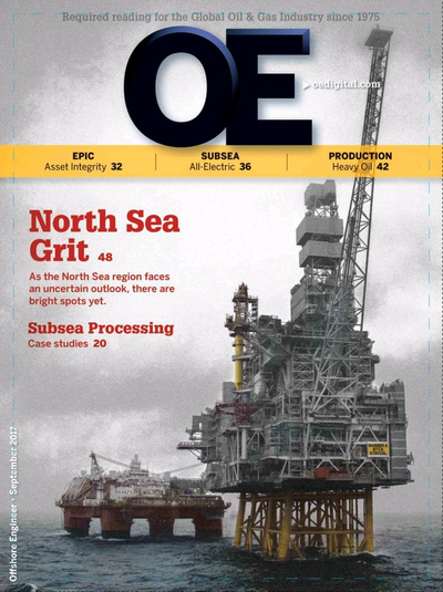Cover of Sep/Oct 2017 issue of Offshore Engineer Magazine