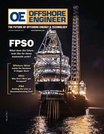 Cover of Jan/Feb 2021 issue of Offshore Engineer Magazine