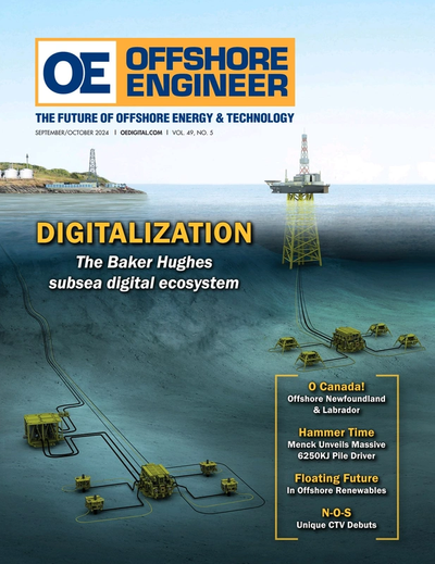 Cover of Sep/Oct 2024 issue of Offshore Engineer Magazine