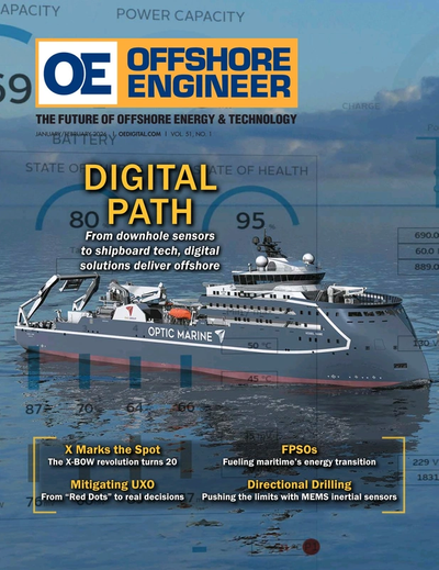 Cover of Jan/Feb 2026 issue of Offshore Engineer Magazine