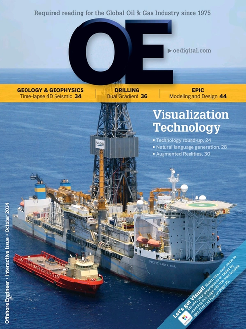 Offshore Engineer Magazine Cover Oct 2014 - 