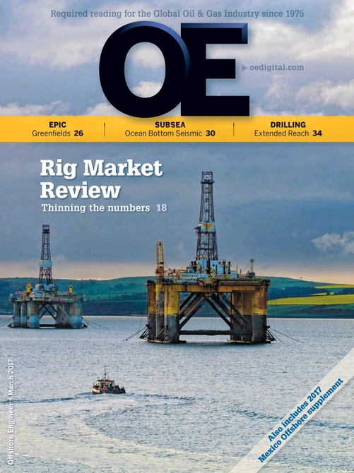 Offshore Engineer Magazine Cover Mar 2017 - 