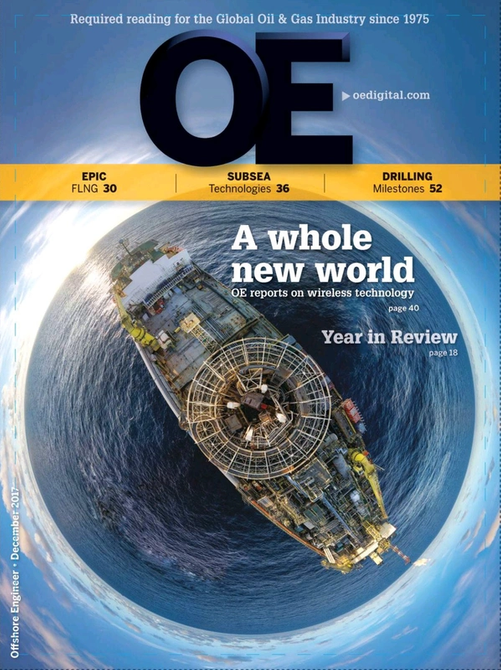 Offshore Engineer Magazine Cover Dec 2017 - 