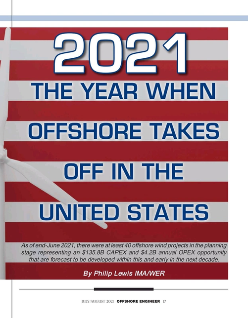 Offshore Engineer magazine -  Offshore Takes Off in the United States