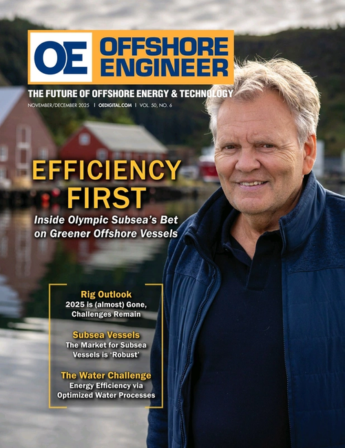 Offshore Engineer Magazine Cover Nov 2025 - 