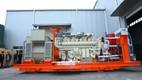 QSK95 Genset ready for shipping. (Photo courtesy Cummins/Haig-Brown)