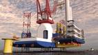 Rendering of F&G’s BargeRack solution in action (Credit: F&G)