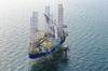 Giant Jack-Up Vessel Newbuild Starts Decom Work for Perenco in North Sea