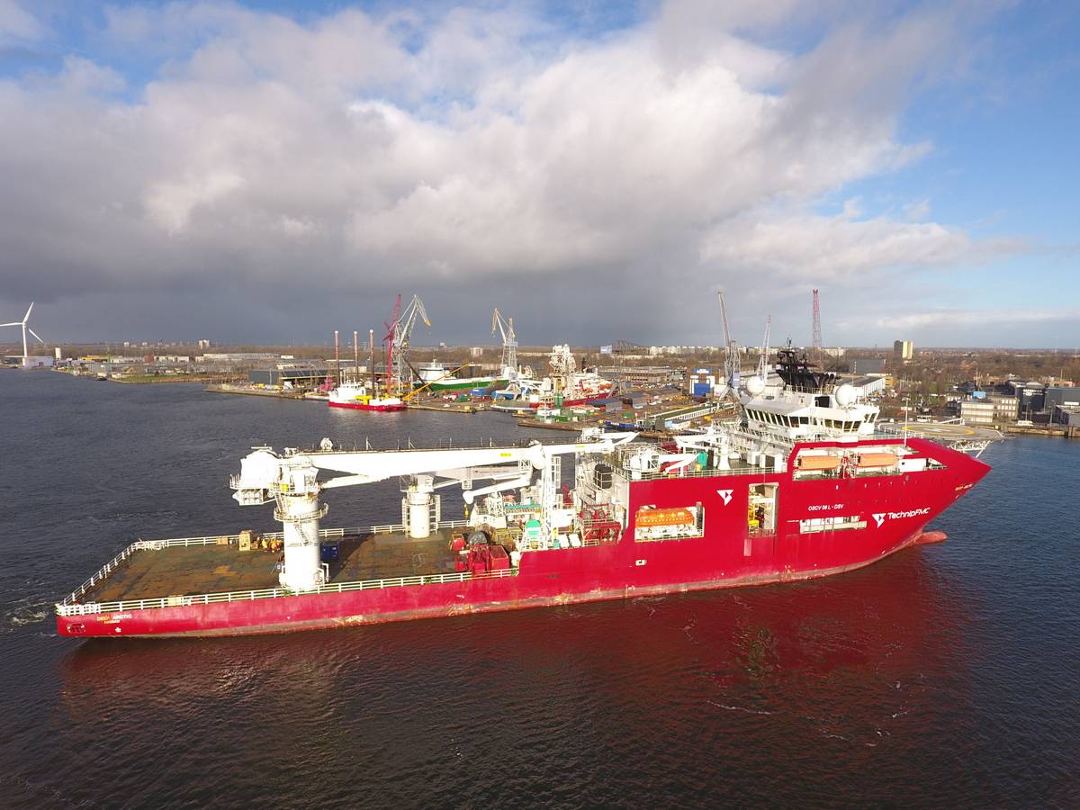 TechnipFMC OSV Refit Completed