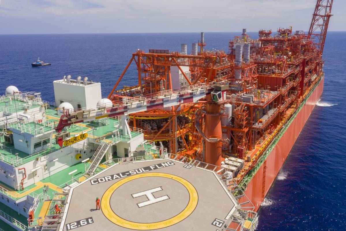 Gallery: Mozambique's Coral Sul FLNG Ships First LNG Cargo