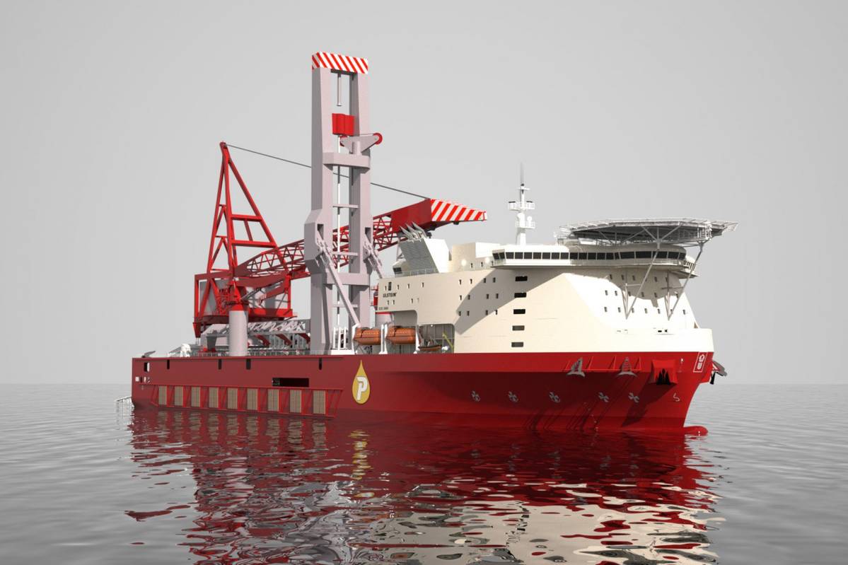 ZPMC Launches JSD 6000 Deepwater Heavy-lift Pipelay Vessel