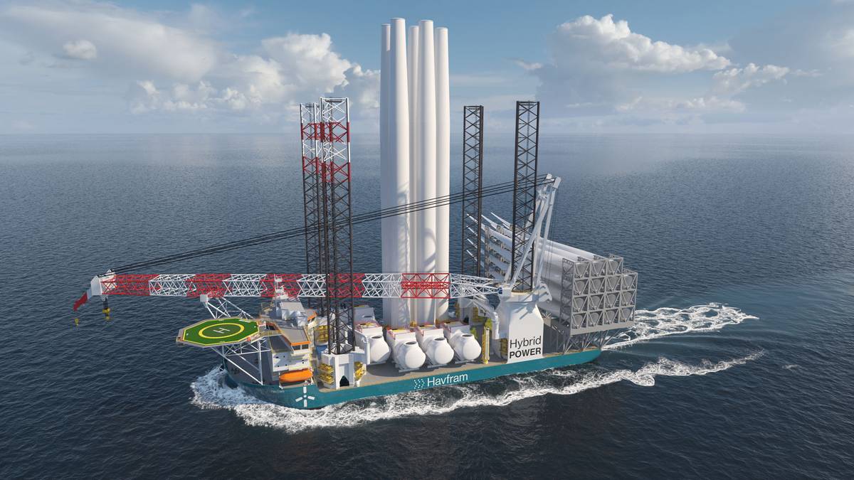 CIMC Starts Construction of Havfram's First Offshore Wind