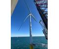 First Turbine Stands Tall at D