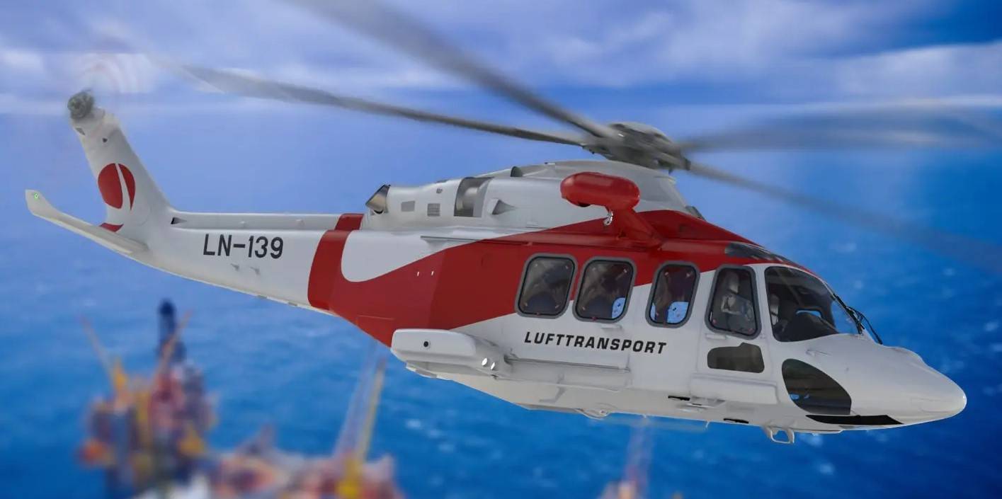 Equinor Hires Lufttransport Helicopters for North Sea Ops