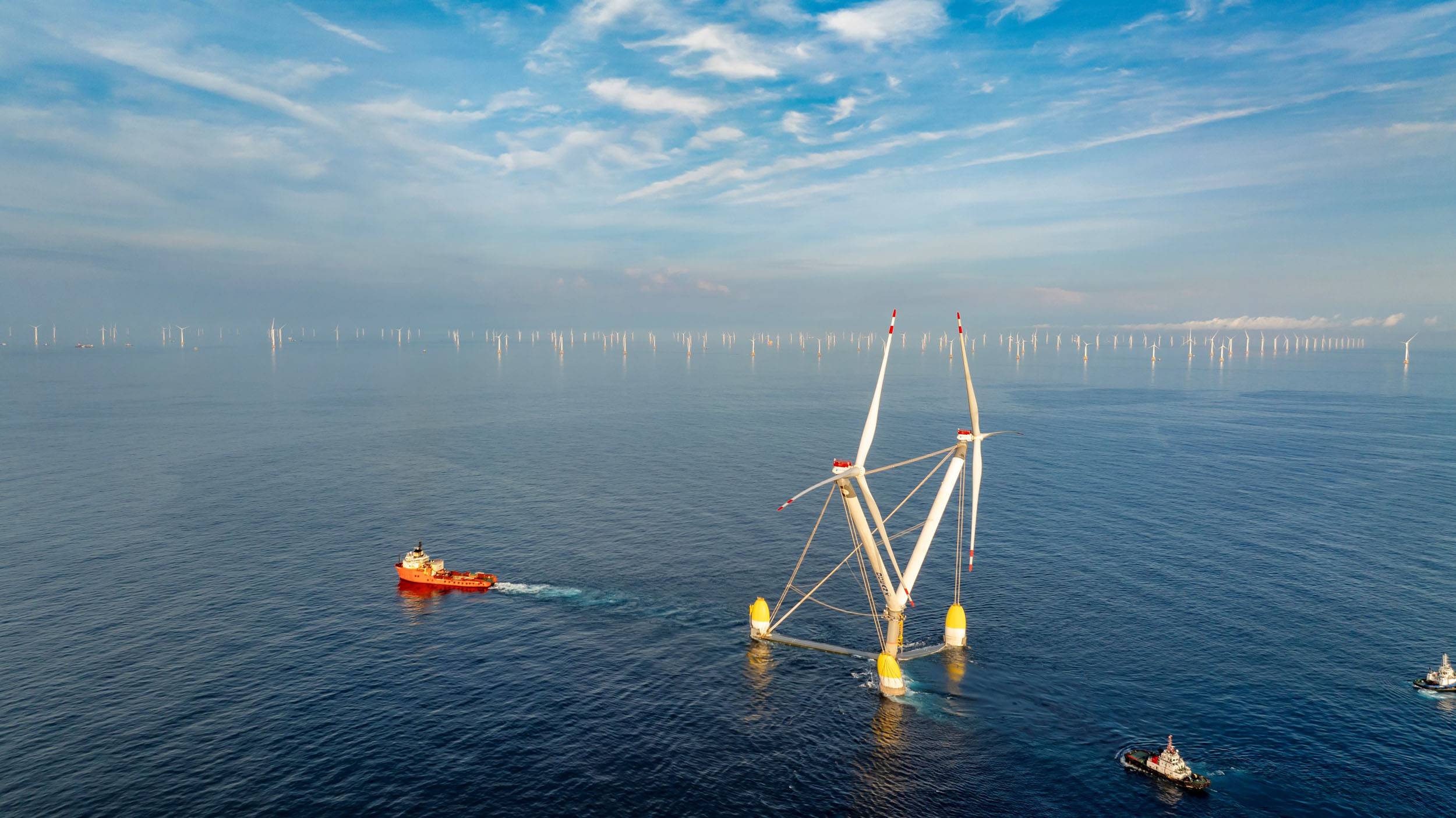 World's Most Powerful Floating Wind Turbine