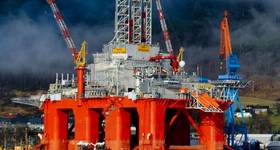 Transocean Spitsbergen semi-submersible drlling rig (Credit: Transocean)