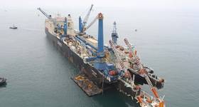 Saipem's Castorone vessel (Credit: Saipem)

