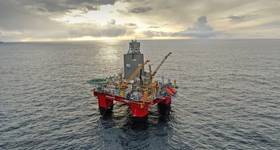 The Deepsea Yantai rig (Credit: Odfjell Drilling)
