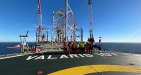 Valaris 107 rig (Credit: ExxonMobil Australia and New Zealand)