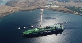 ‘Turquoise P’ is part of the Etki Liman LNG terminal in the Turkish Aegean Sea (Credit: BSM)