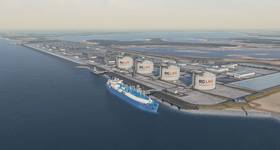 Computer Rendering of NextDecade’s Rio Grande LNG Project © NextDecade