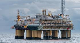 The Åsgard B platform in the Norwegian Sea (Credit: Gudmund Nymoen / Equinor)