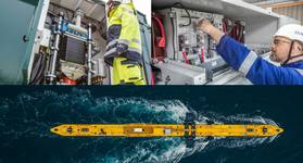 The 3-in-1 system trial integrated tidal energy with vanadium flow batteries and a hydrogen electrolyser (Photo credits: EMEC, Orbital Marine Power)