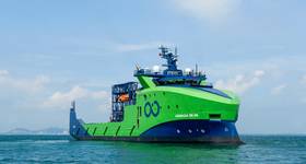 Ocean Infinity Armada 86-meter vessel 8606 (Credit: Ocean Infinity)