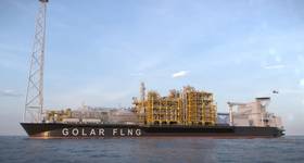 Golar MK II FLNG vessel (Credit: Kongsberg Maritime)

