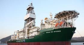 Deepwater Mykonos drillship (Credit: Transocean)
