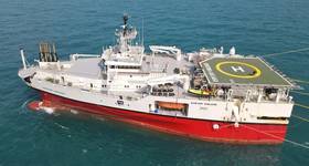 Ramform Vanguard vessel (Credit: TGS)