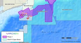 Map showing the location of the Phase 1 Mahanadi Basin Reimaging project (Credit: Viridien Earth Data)