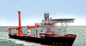 HOS IRON HORSE 430 class MPOSV  presently working offshore Brazil.
Image courtesy HOS