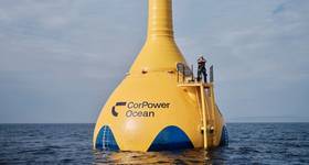 CorPower C4 wave energy device (Credit: CorPower Ocean)
