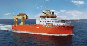 Deepwater installation and construction vessel illustration (Credit: Salt Ship Design)