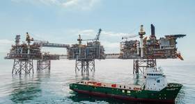 Buzzard offshore platform (Credit: CNOOC)