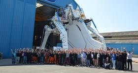 The delivery of Prysmian’s new SMD Plough for subsea cables (Credit: Prysmian)