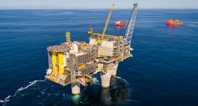 The Troll A platform in the North Sea (Credit: Jan Arne Wold / Equinor)