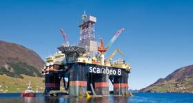 Scarabeo 8 drilling rig (Credit: Saipem)
