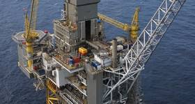 The Oseberg Sør platform in the North Sea (Credit: IKM / Equinor)