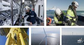 2026 NOIA ESG Excellence Award winners: American Bureau of Shipping (ABS) and Ørsted. Images courtesy of ABS and Ørsted.
