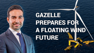 Gazelle Prepares for a Floatin