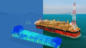 Akselos’ SPM software changes the scale of sensor and strain gauge monitoring by providing a high-fidelity, near real-time structural twin of an entire FPSO.
Image courtesy Akselos
